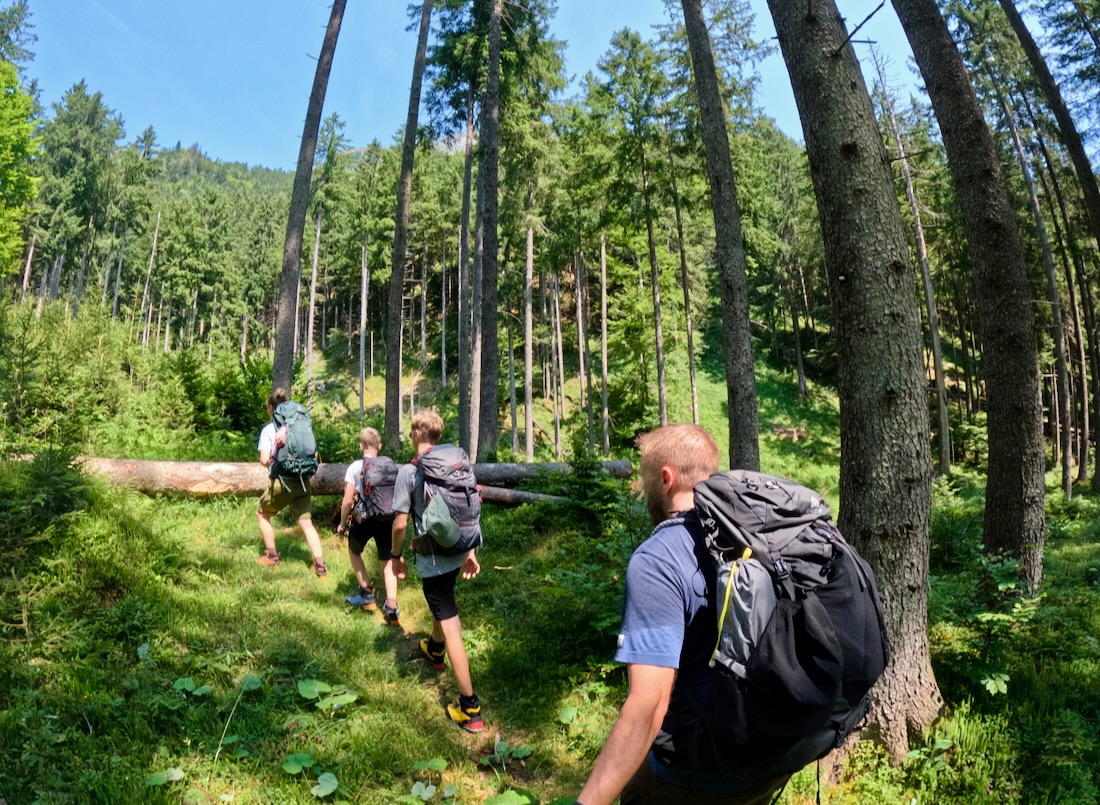 Fravely wandern im Rofan im Alpbachtal