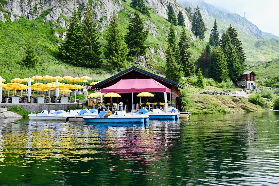 Tretbootverleih am Bettmersee