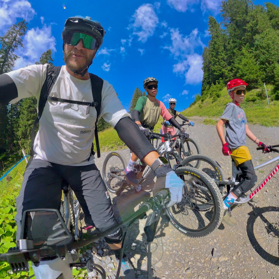 Fravely im Bikeprak Brandnertal