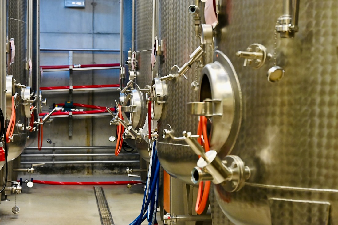 Weinbehälter vom Schloss Wackerbarth