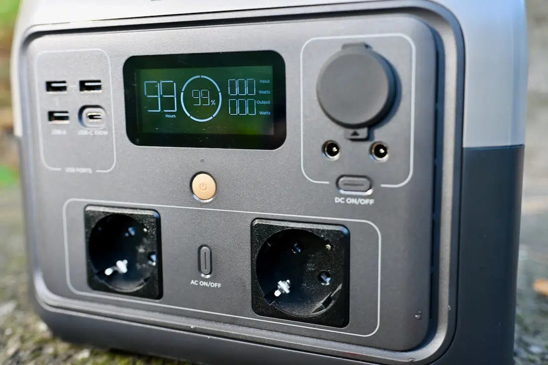 Anschlüsse der Ecoflow River 2 Max