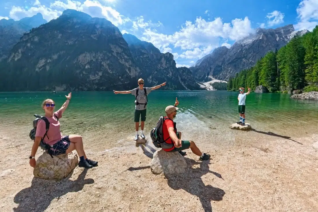 Fravely am Pragser Wildsee