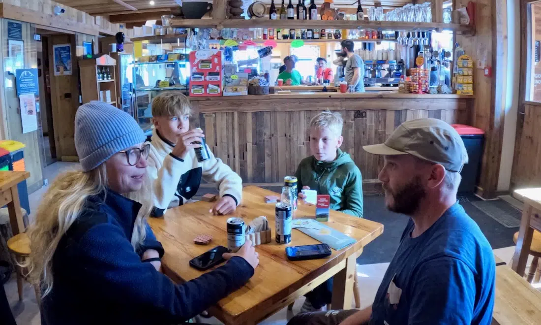 Rifugio Torino an der Bar