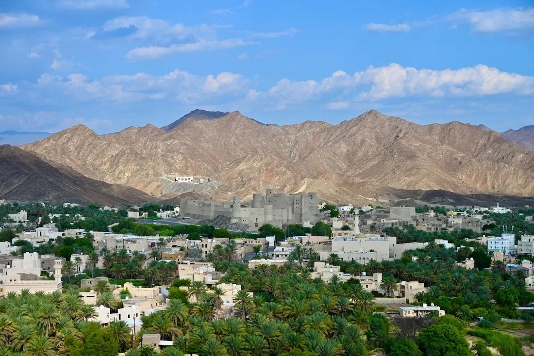 Das Fort Bahla im Oman