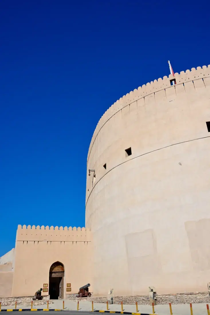 Das Fort Nizwa im Oman