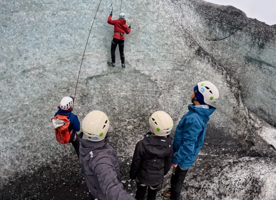 Eisklettern mit Glacier Adventures in ISland