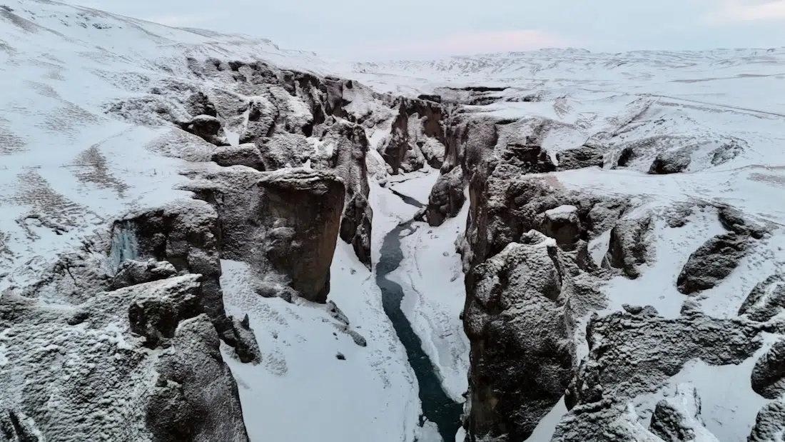 Der Fjadrargljufur in Island