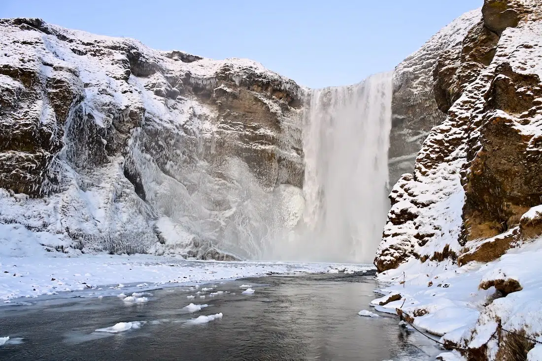 Der Skogafoss in Island