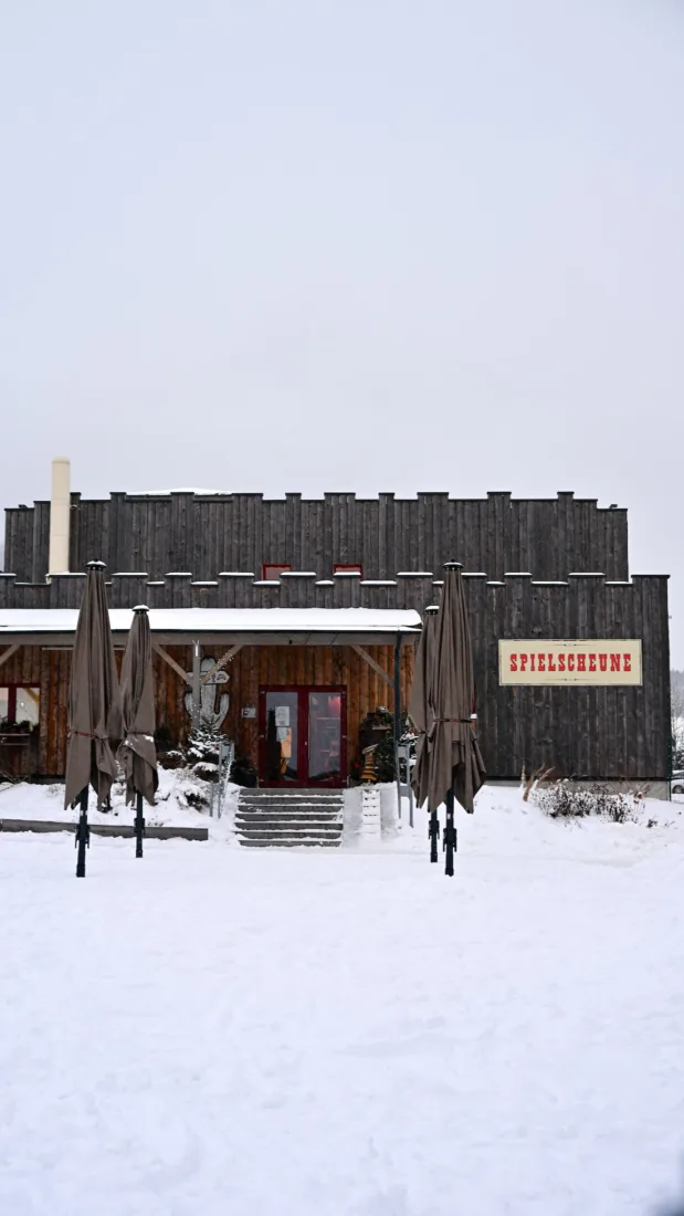 Die Spielscheune vom Elldusresort