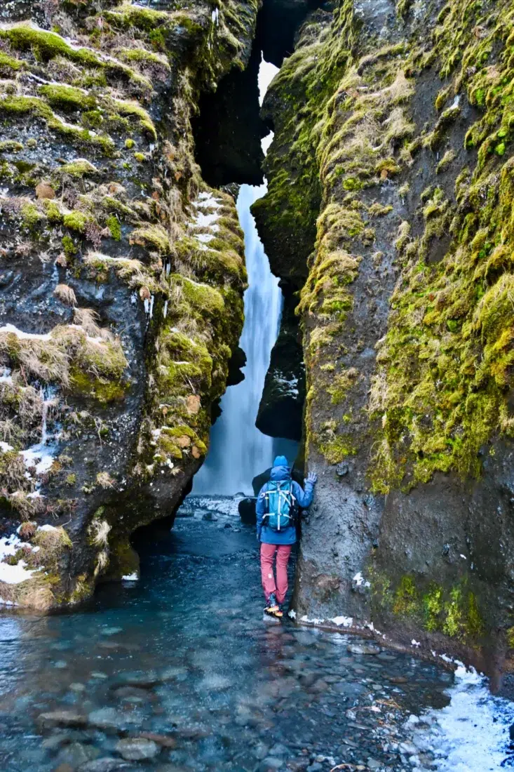 Flo am Gljufrabui in Island