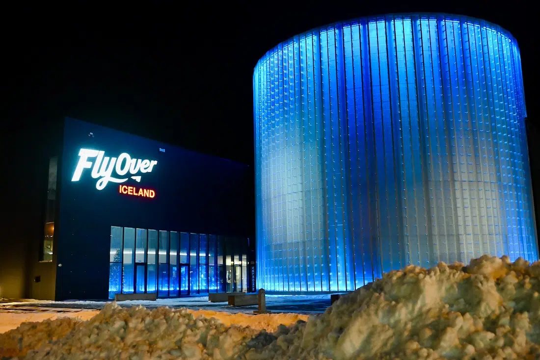 Fly over Iceland in Reykjavik