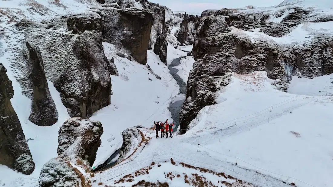 Fravely am Fjadrargljufur