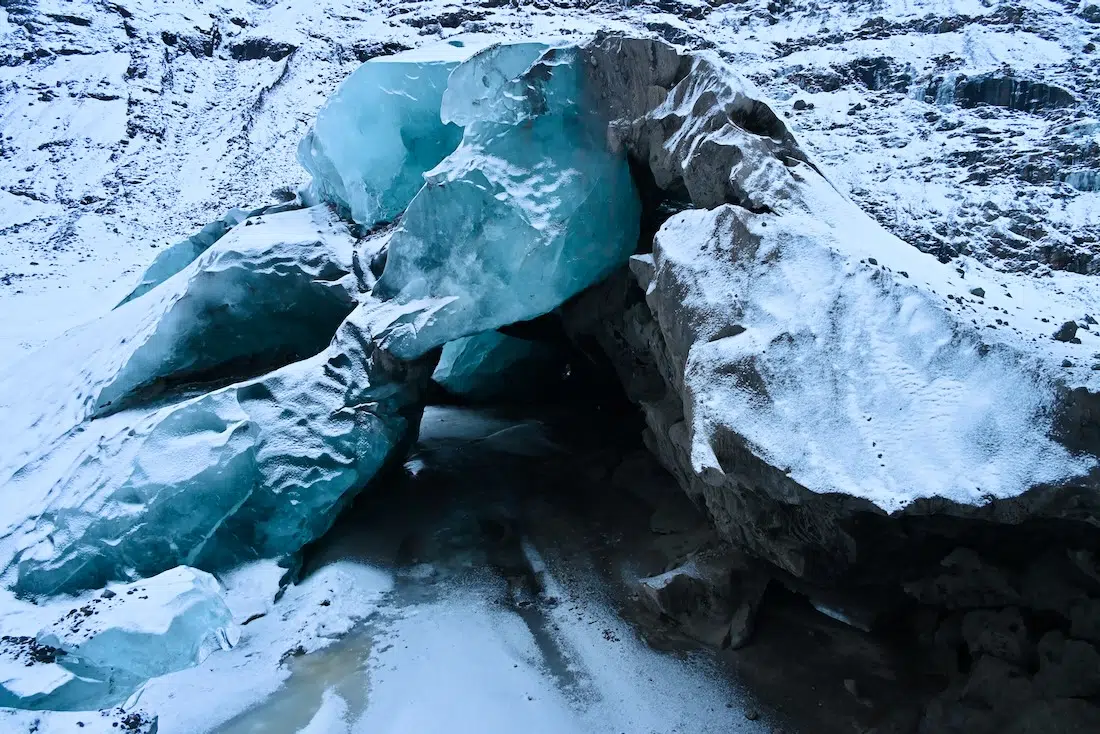 Gletscherhöhle am Skaftafell