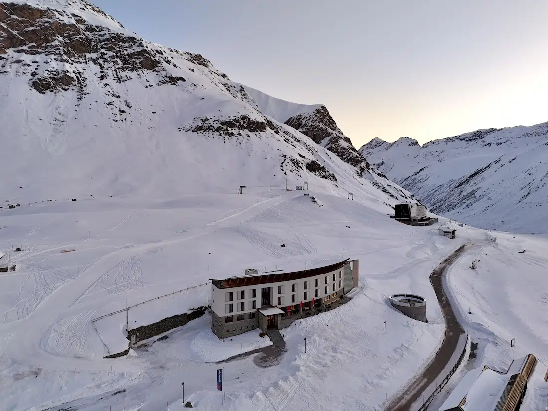 Das Silvretta Haus auf der Silvretta Bielerhöhe