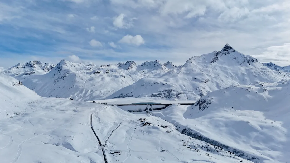Die Silvretta Bielerhöhe im Winter