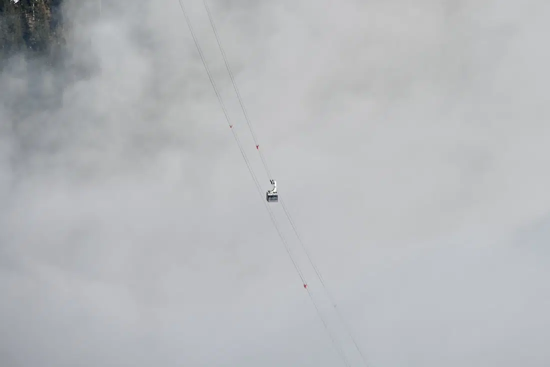 Die Panoramabahn über den Wolken im Brandnertal