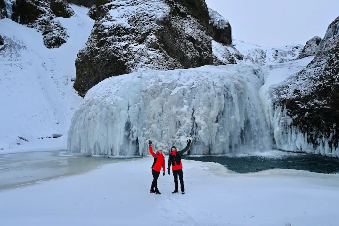Melanie und Thomas in Island mit den Garmont TOWER 3.0 EXTREME BOA GTX