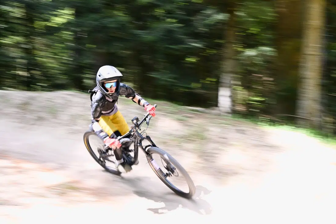 Ben auf dem Adventure Bikepark Bad Wildbad
