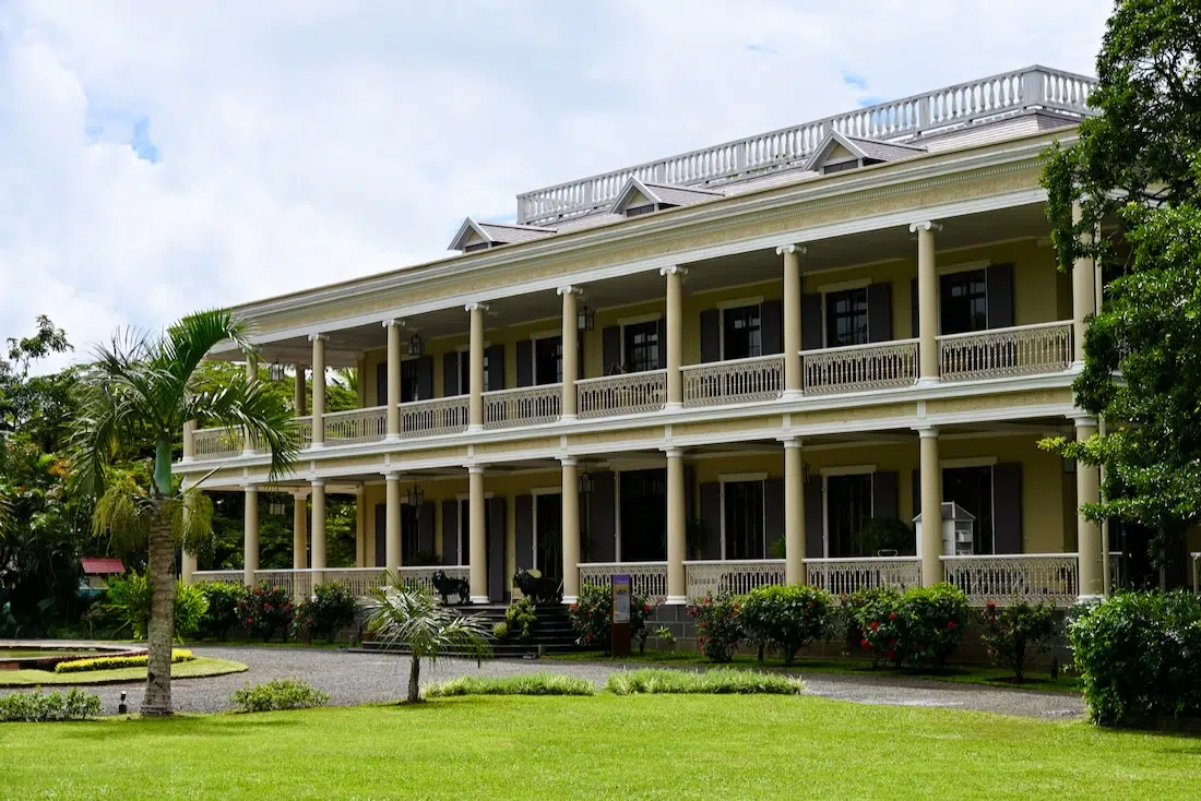 Das Château de Labourdonnais auf Mauritius