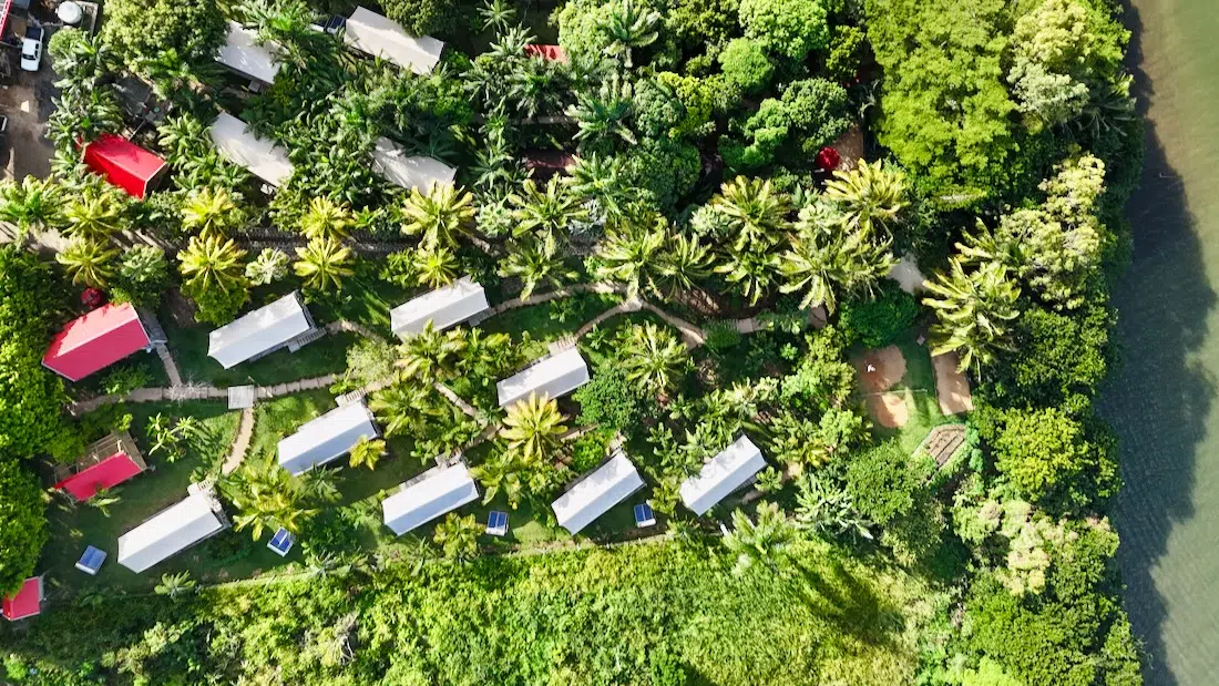 Das Otentic Eco Camp auf Mauritius