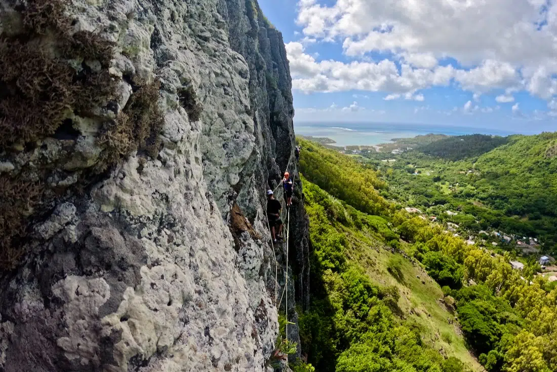 Der Via Ferrata auf Rodrigues