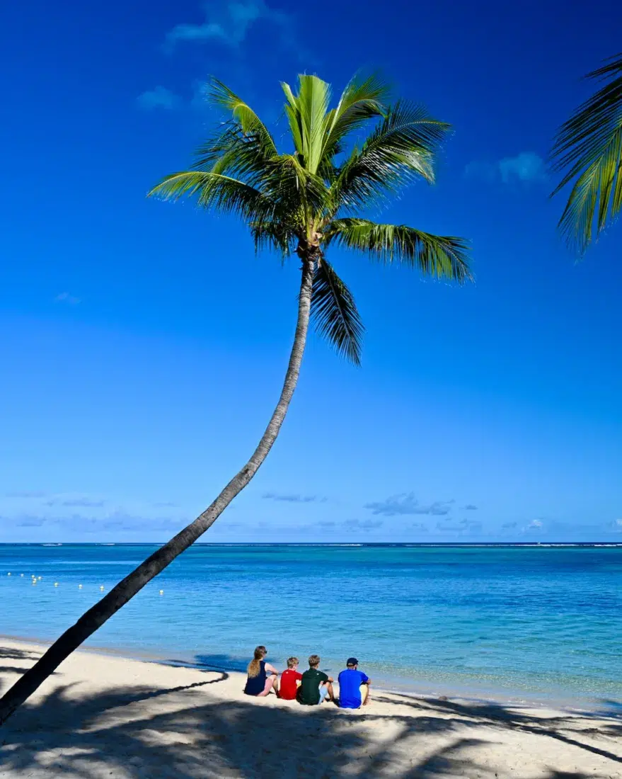Fravely am Meer am Beachcomber