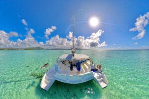 Katamaran-Tour an der Ostküste von Mauritius Schnorcheln, Ile aux Cerfs & Delfine erleben