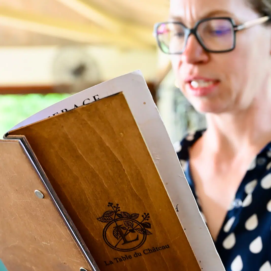 Melanie im La Table du Château