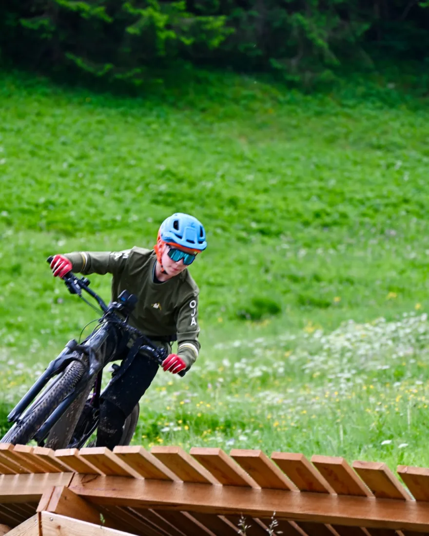 Ben im Bikepark Lermoos-Biberwier