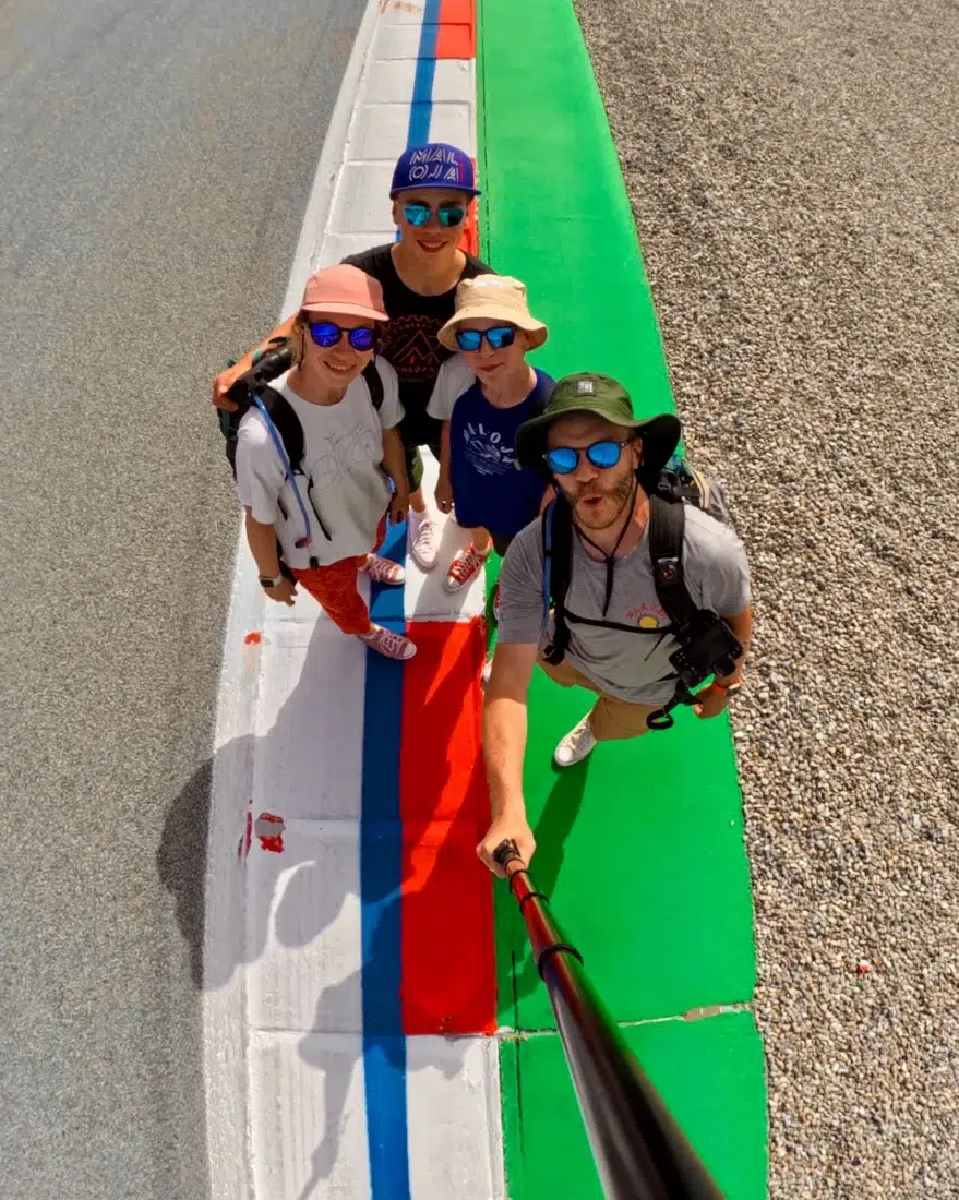 Fravely auf dem Formel 1 Circuit de Barcelona-Catalunya