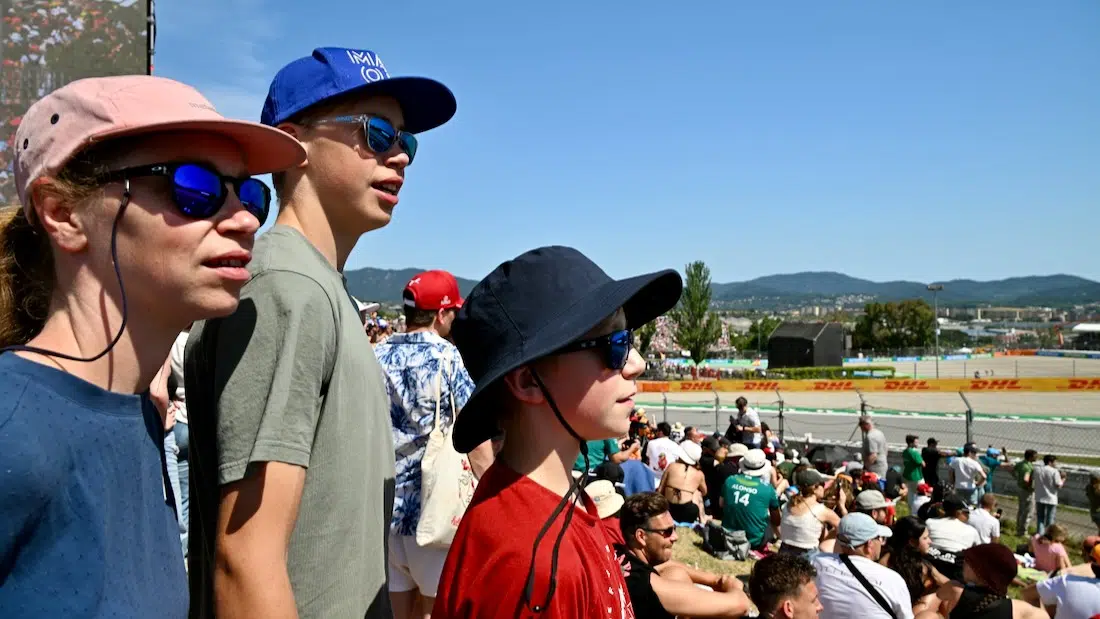 Fravely beim Qualifying auf dem Formel 1 Circuit de Barcelona-Catalunya