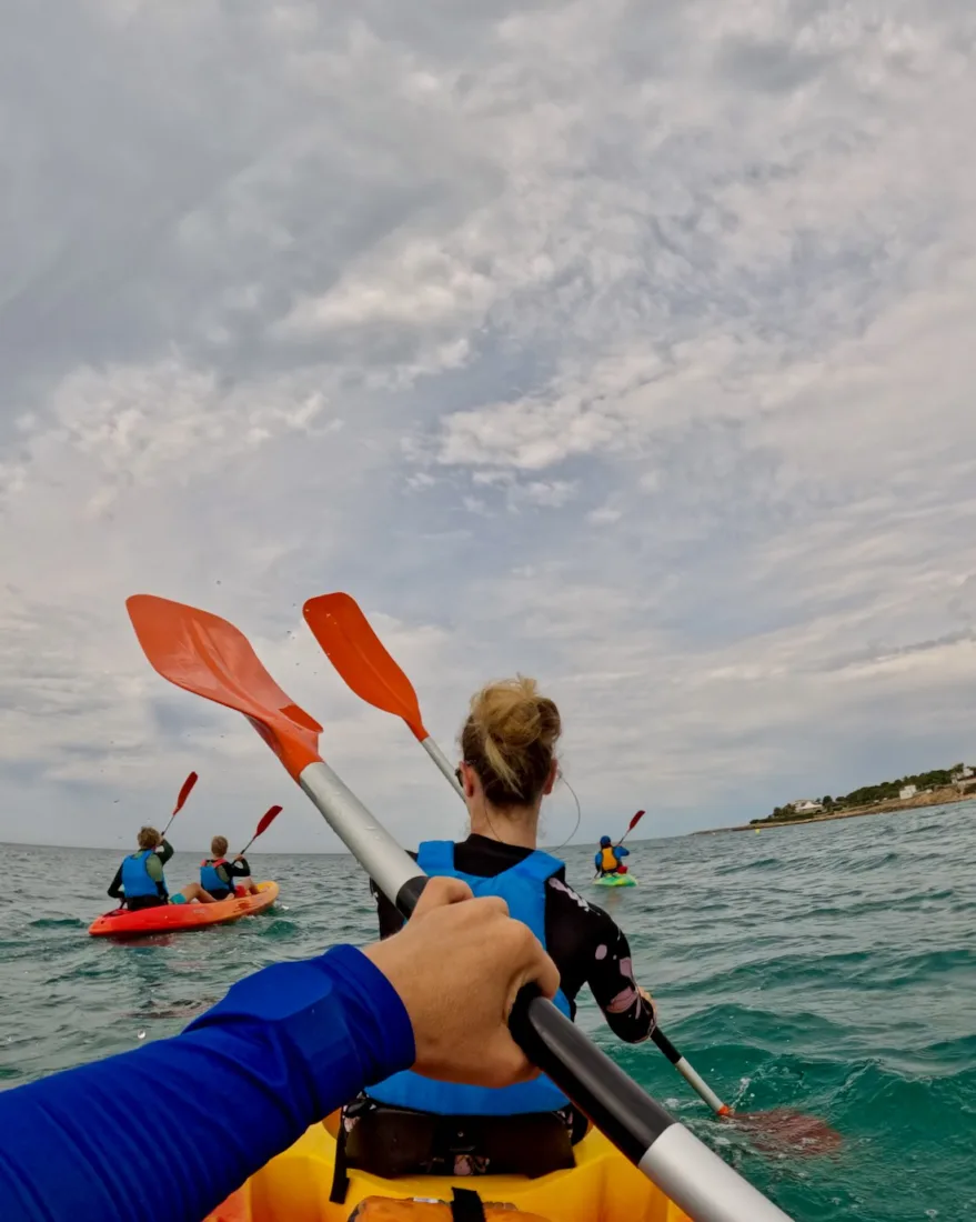 Mit dem Sea Kayak an der Costa Daurada