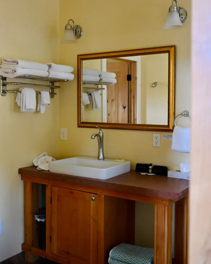 Badezimmer im Moab Springs Ranch