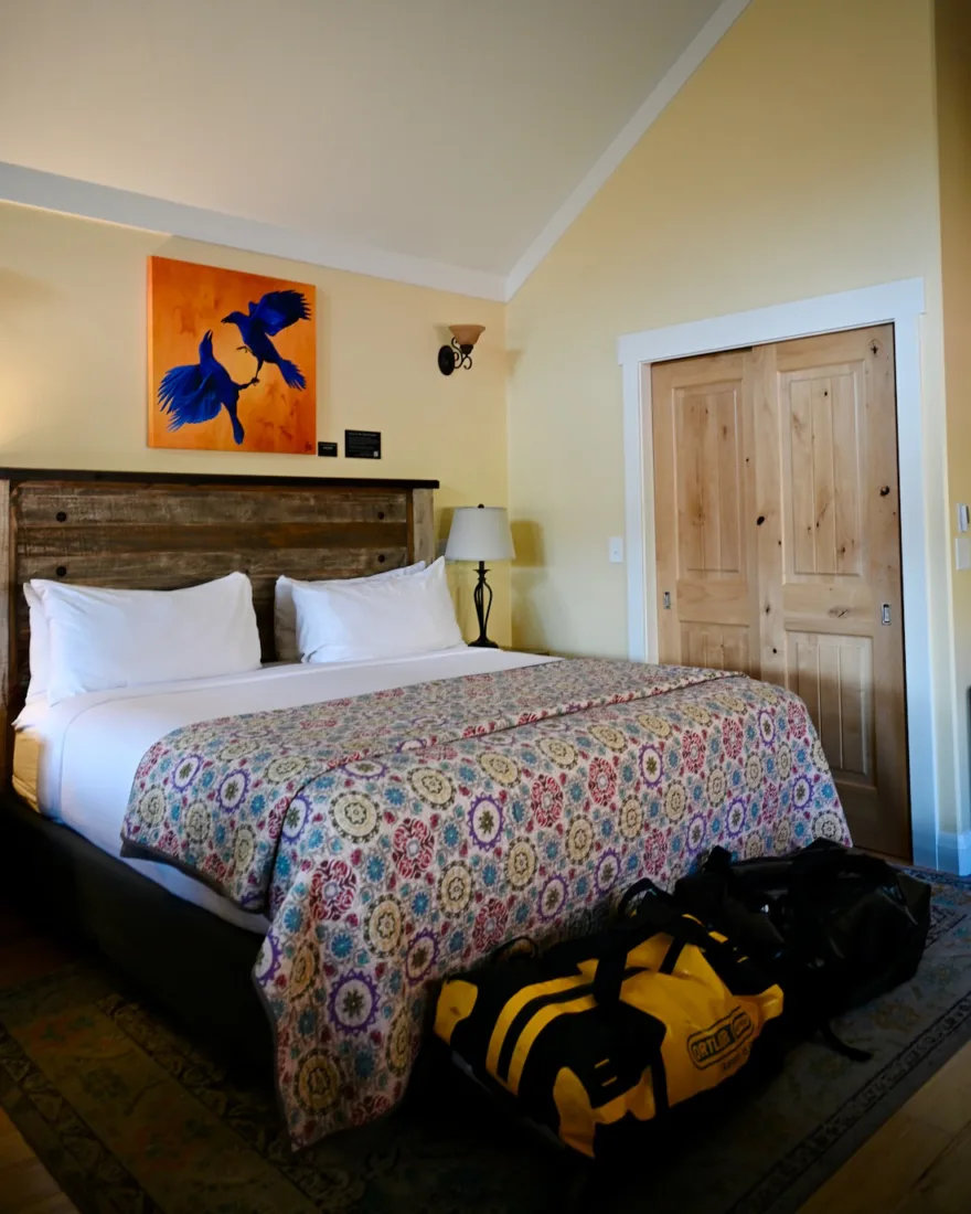 Bett in der Moab Springs Ranch