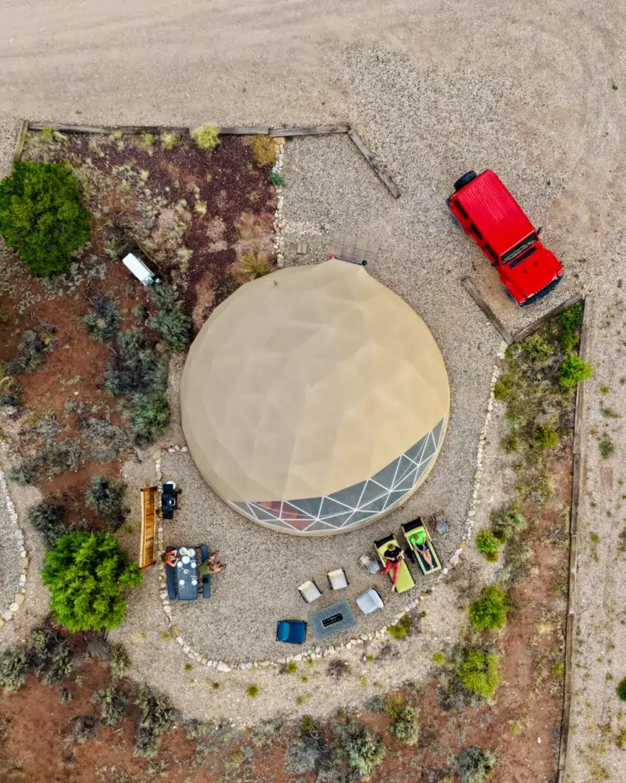Der Dome im Glamp and Camp im Bryce