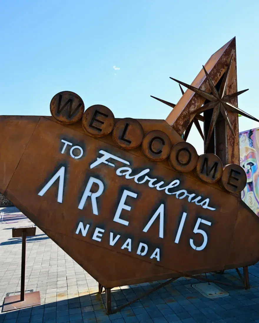 Area 15 Sign Las Vegas