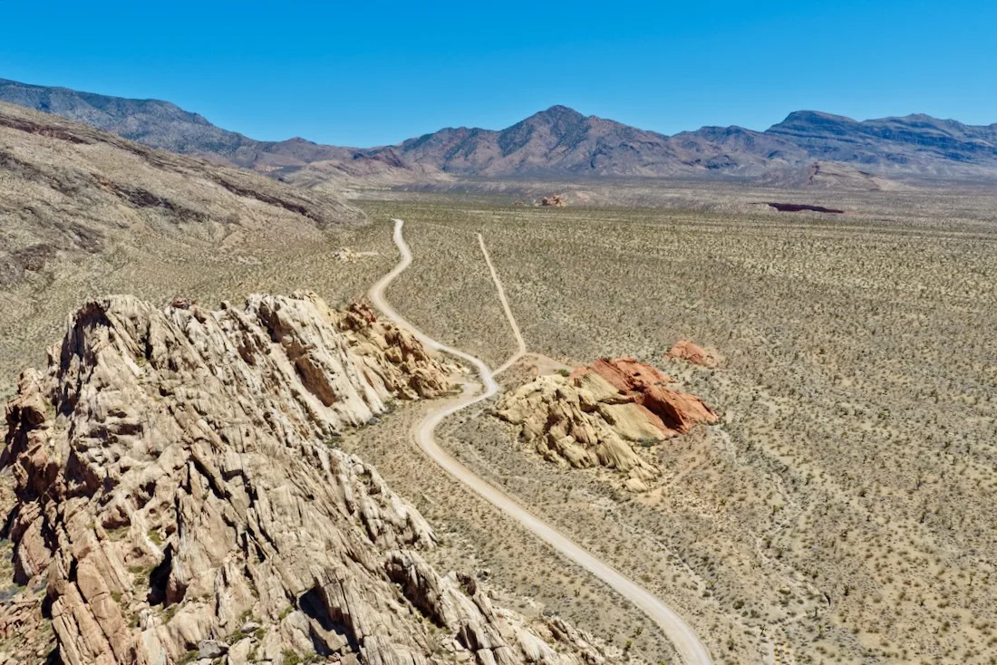 Die Piste im im Gold Butte Monument Valley