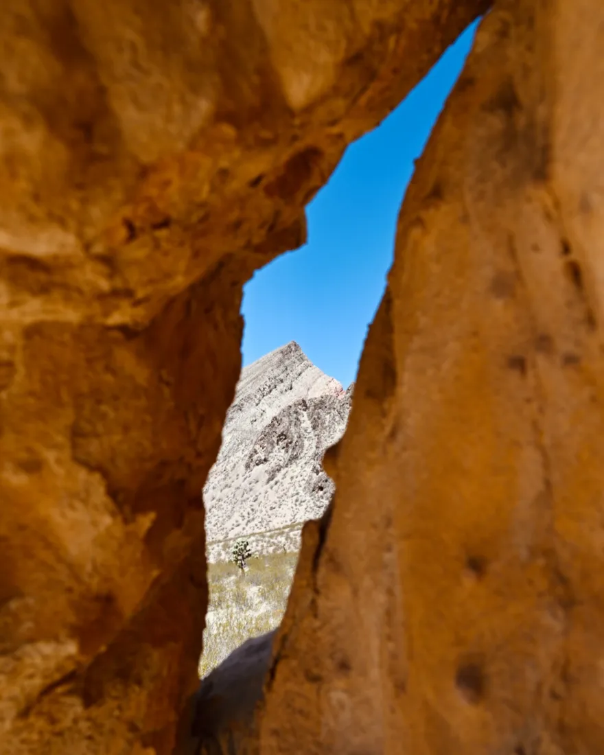 Felsspalten im im Gold Butte Monument Valley