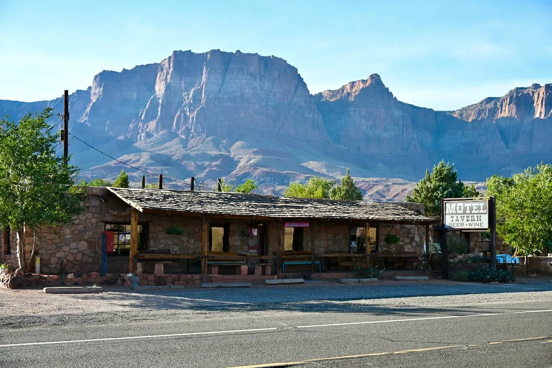 Lees Ferry Lodge in Arizona am Vermilion Cliffs National Monument