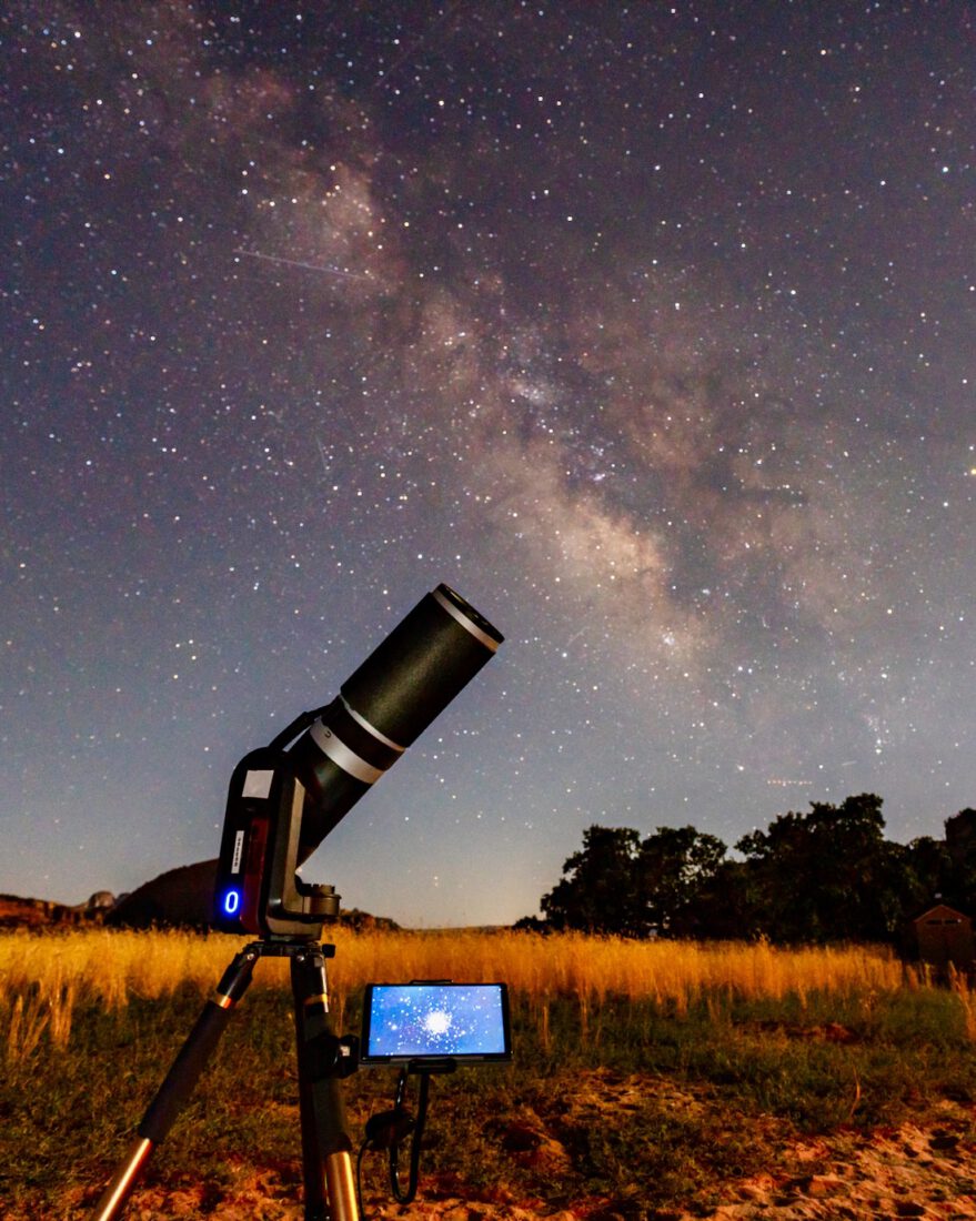 Teleskop im Zion bei der Stargazing Tour