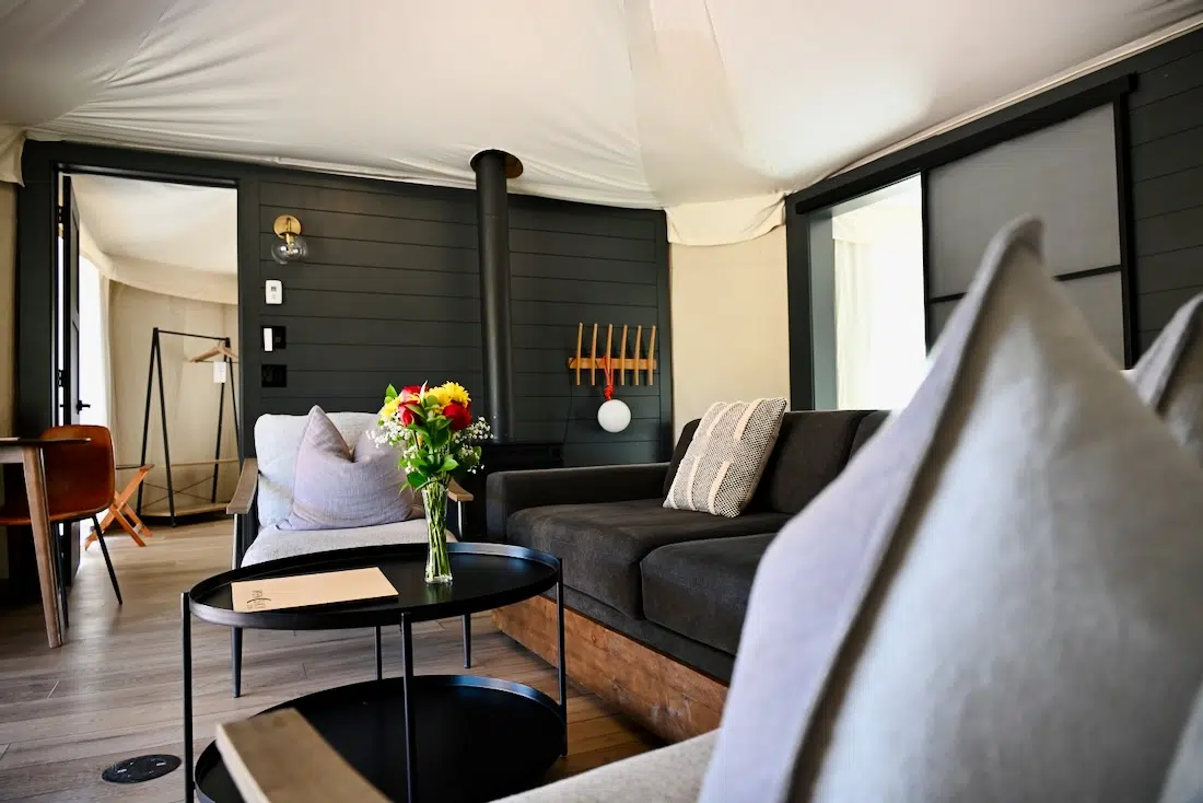 Wohnzimmer im Open Sky Zion