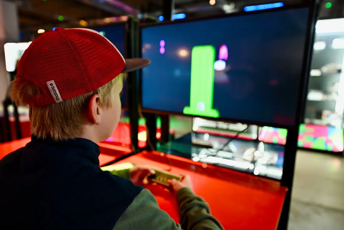 Ben im Video Game Museum