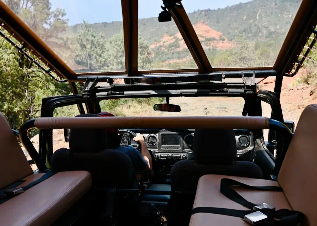Im 4x4 Jeep von Safari Jeep Tours in Sedona