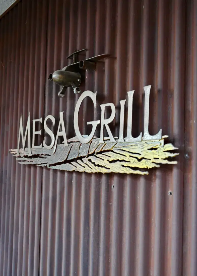 Mesa Grill Eingangsschild