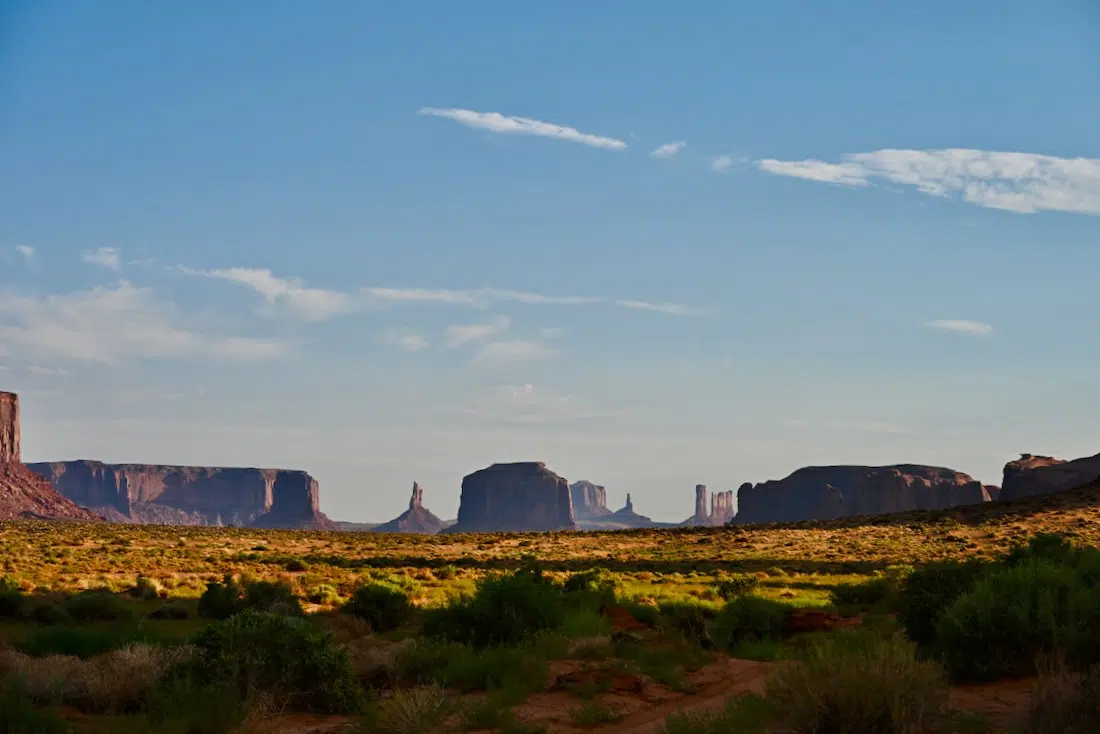 Das Monument Valley am Morgen
