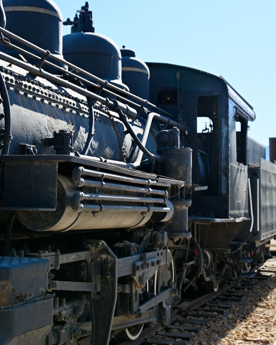 alte Lokomotive in The Oasis at Death Valley