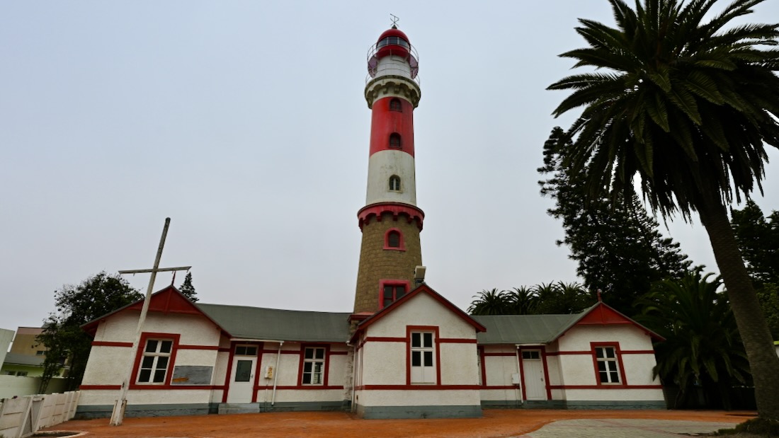 Der Leuchtturm in Swakopmund in Namibia