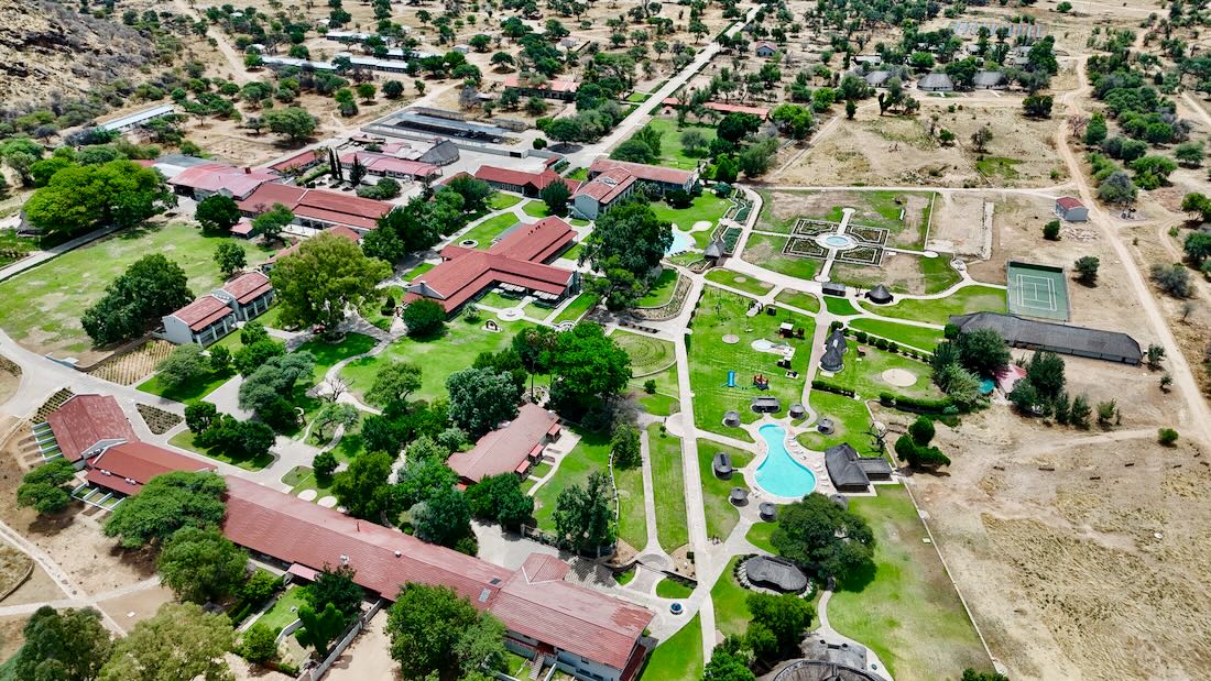 Drohnenaufnahme vom Midgard von O&L Leisure