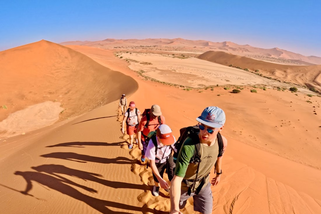 Fravely auf der Big Daddy Dühne in Namibia