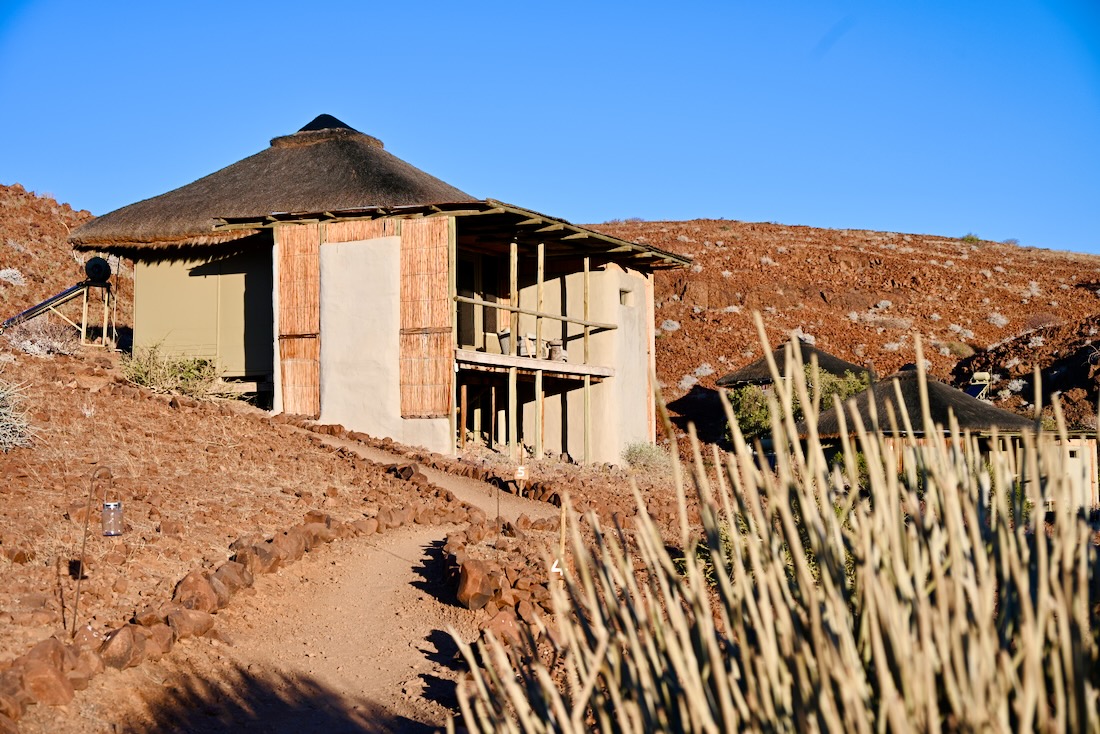 Haus des Damaraland Camps von Wilderness